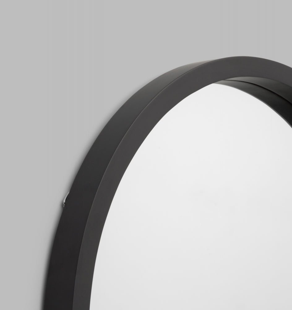 Adel Round Black - Mirror Mirror Australia