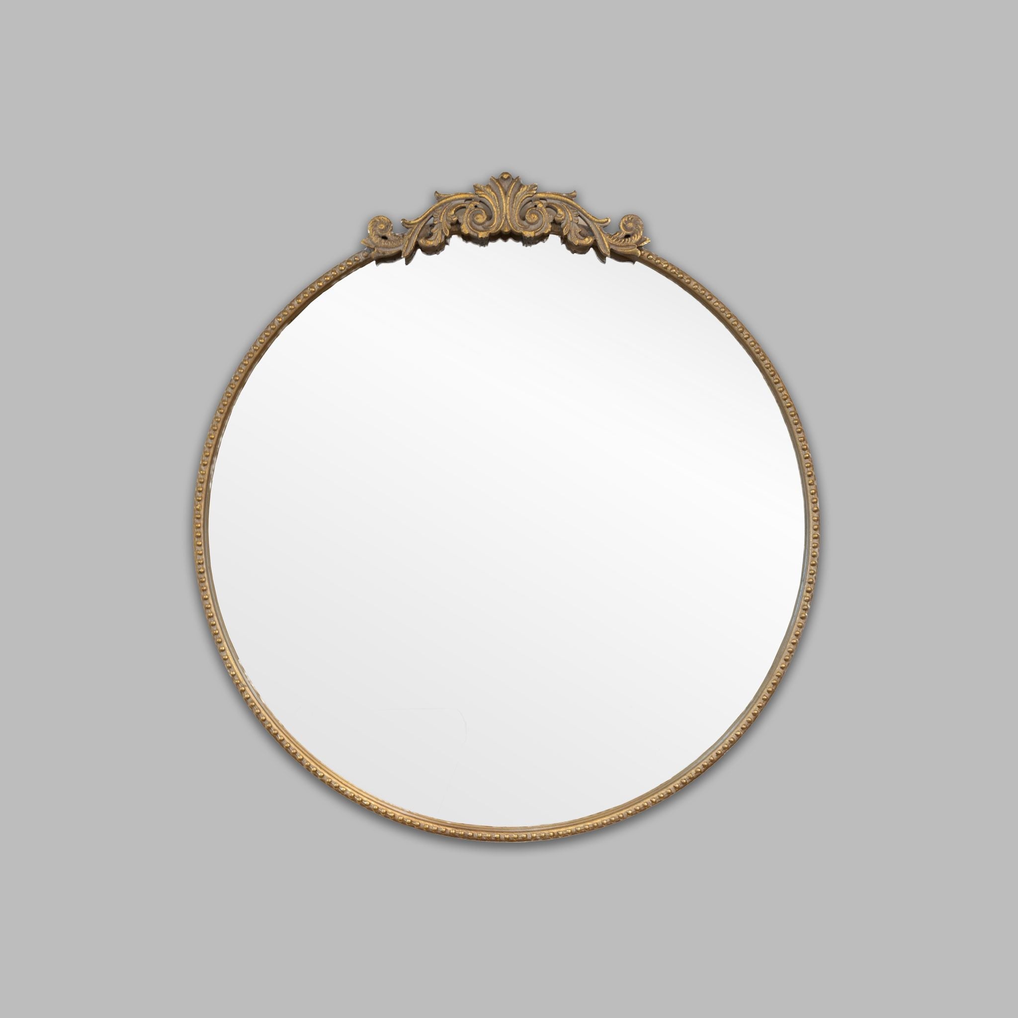 Crested Circle Gold - Mirror Mirror Australia