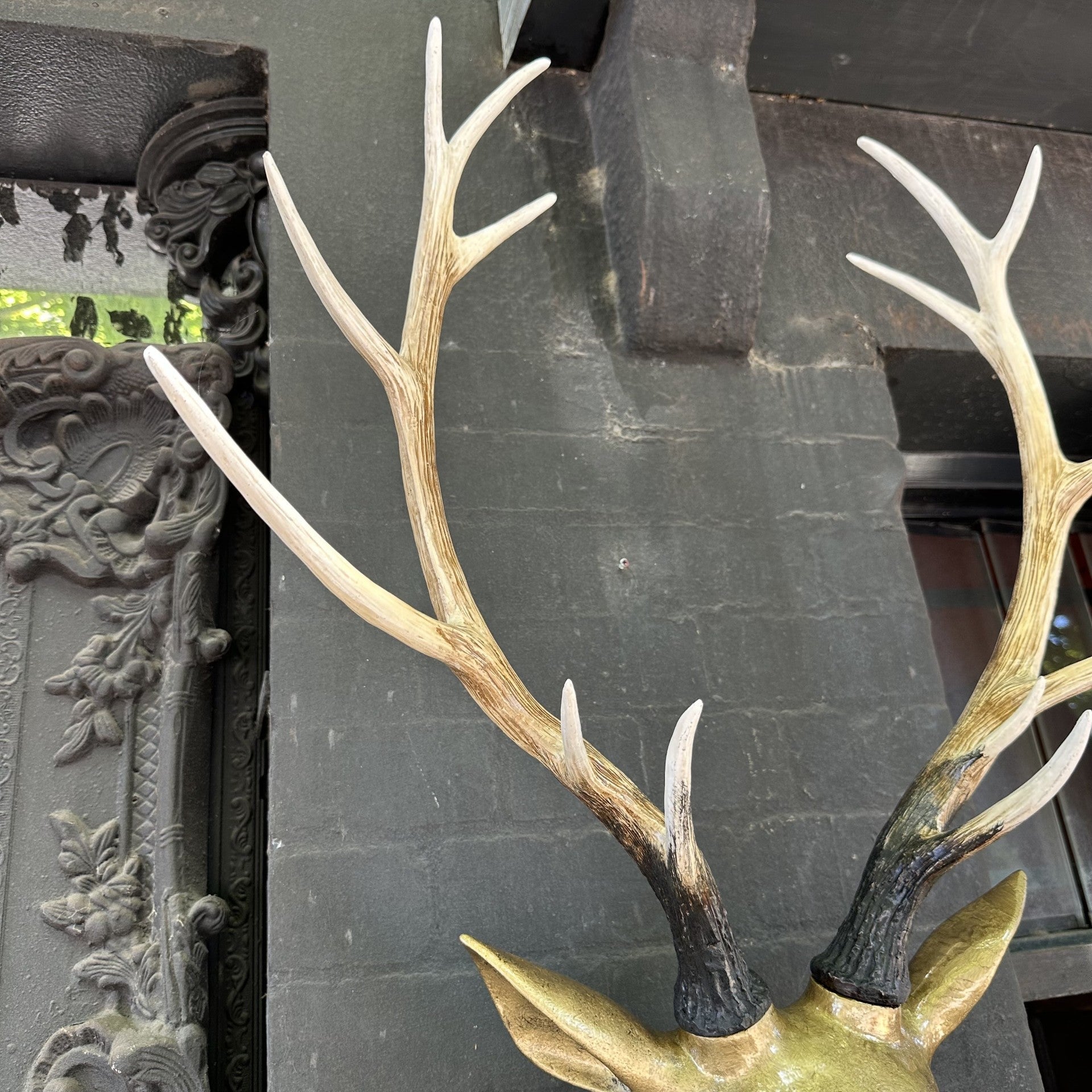 Deer Head in Molten Gold - Mirror Mirror Australia