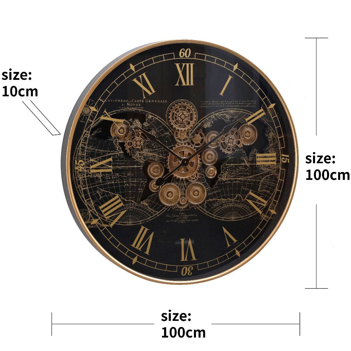 Du Monde Clock - Mirror Mirror Australia