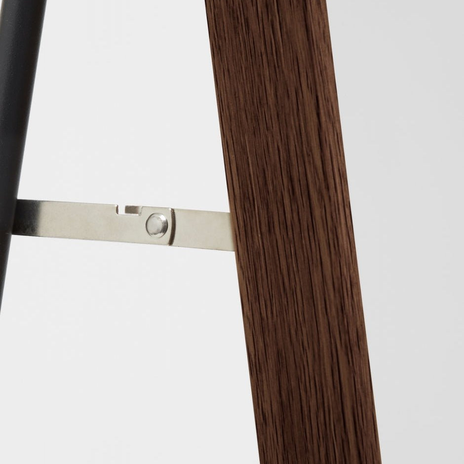 Simplicity Curve Standing Walnut - Mirror Mirror Australia