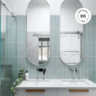 Bjorn Oval White - Mirror Mirror Australia