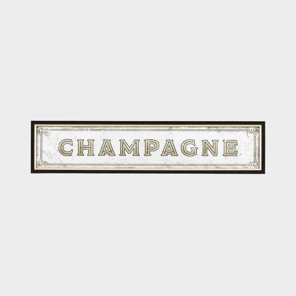 Champagne Etched Mirror - Mirror Mirror Australia