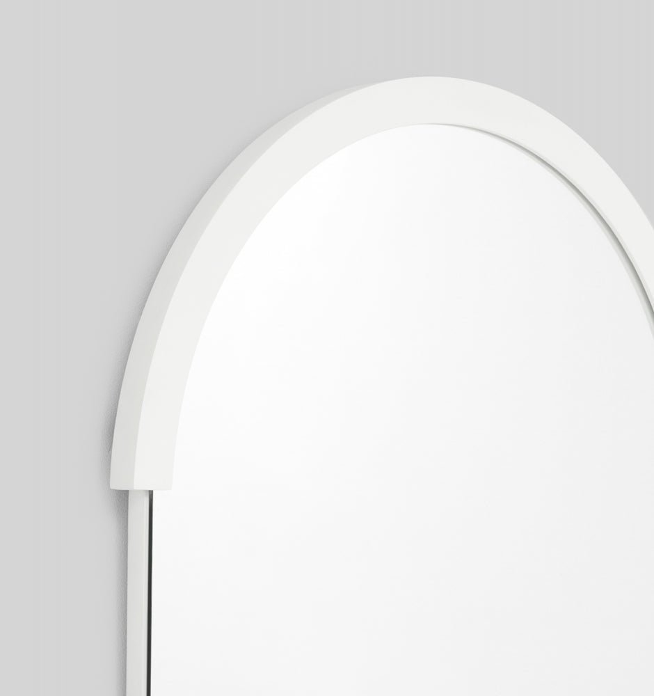 Dawn Oval White - Mirror Mirror Australia