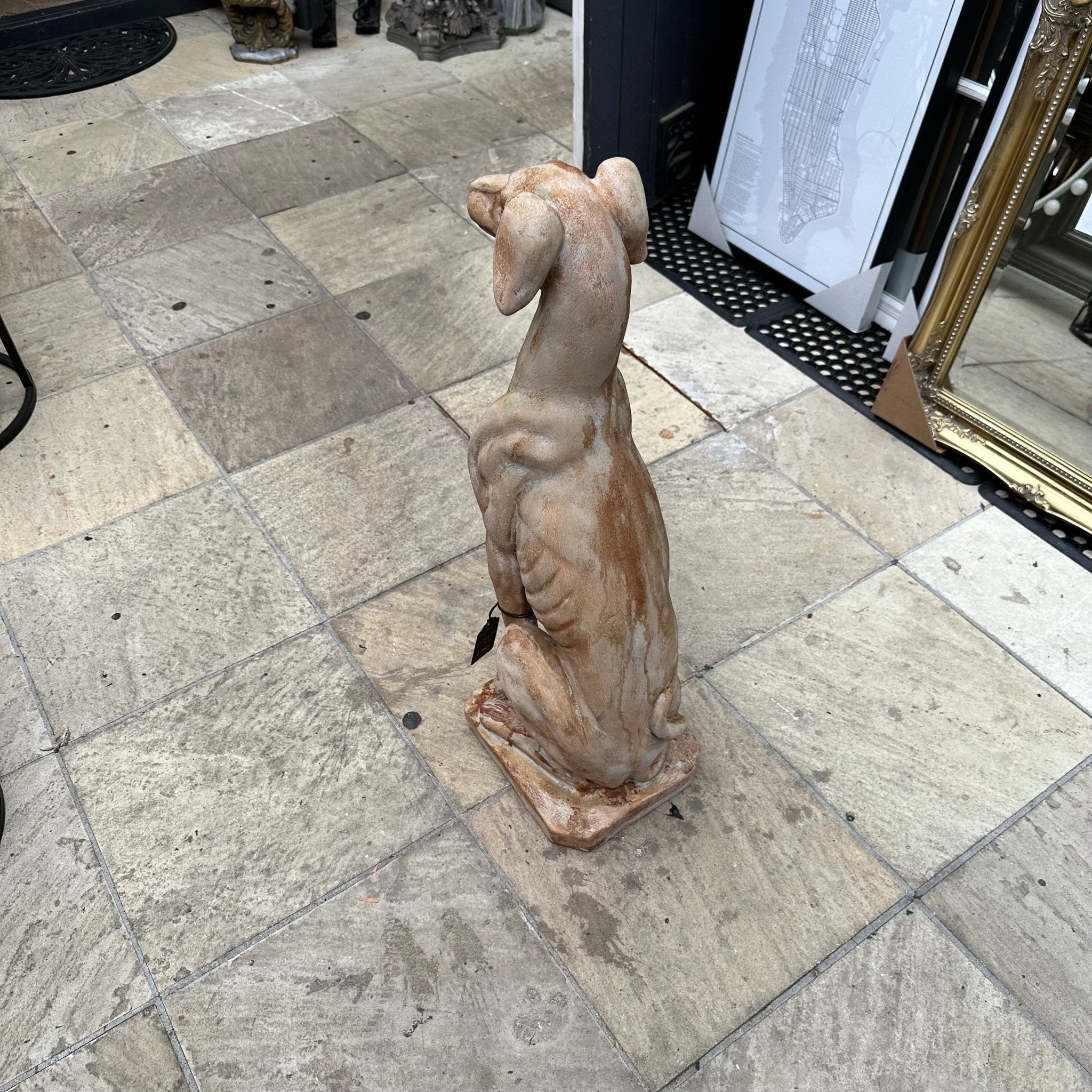 Deco Dog in Bleached Iron & Rust - Mirror Mirror Australia