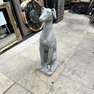 Deco Dog in Burnished Tin - Mirror Mirror Australia