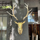 Deer Head in Molten Gold - Mirror Mirror Australia