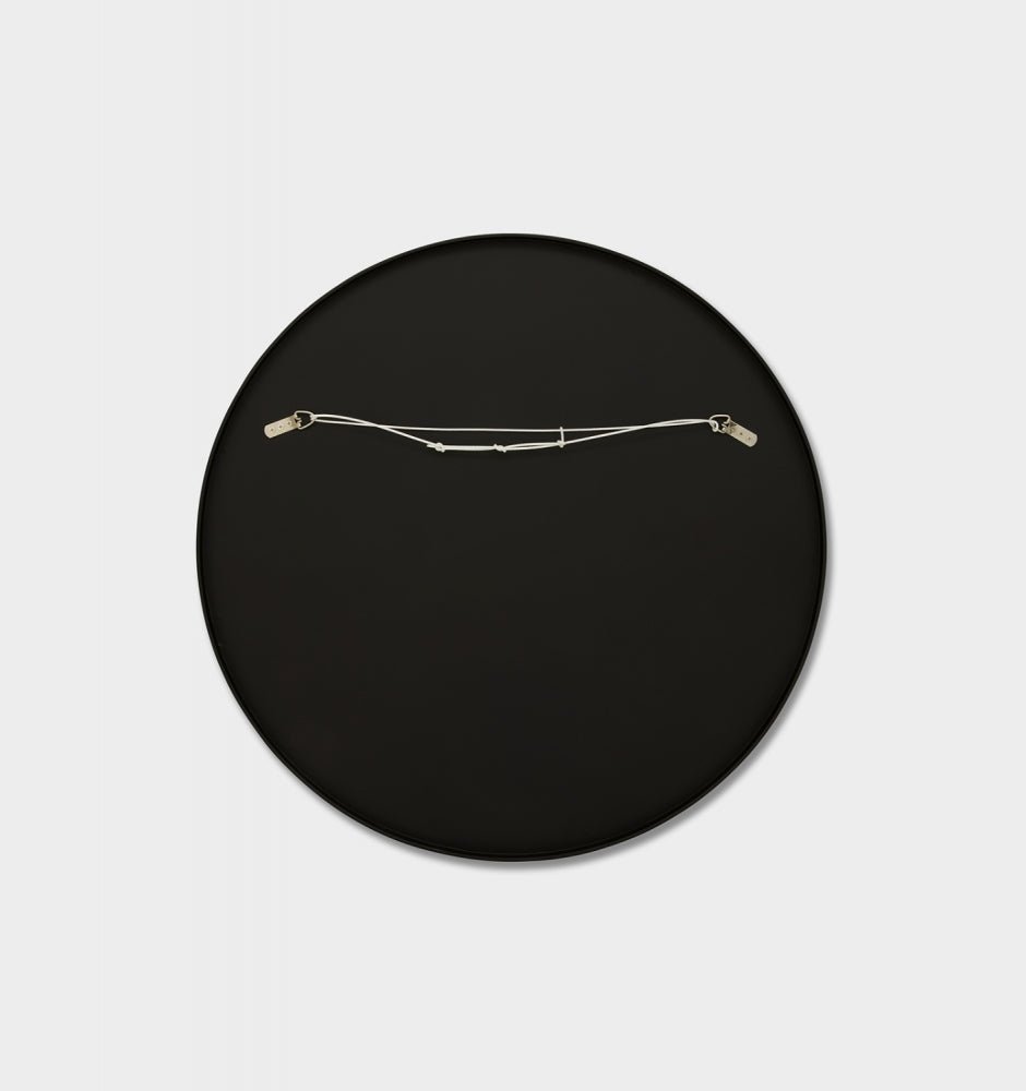 Flynn Round Black - Mirror Mirror Australia