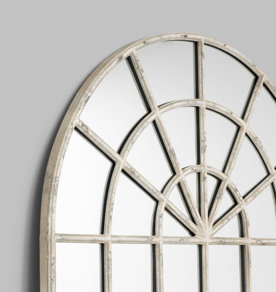 Garden Arch Rustic White - Mirror Mirror Australia