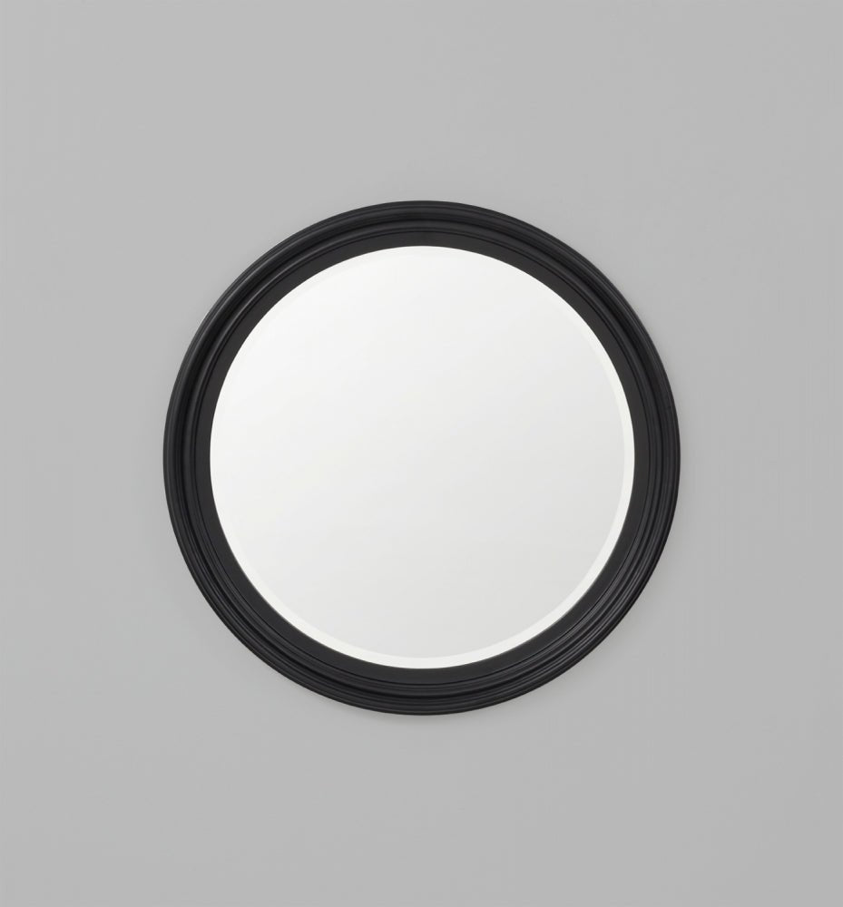 Iona Round Black - Mirror Mirror Australia