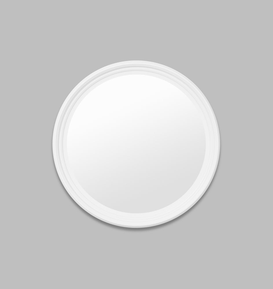 Iona Round White - Mirror Mirror Australia