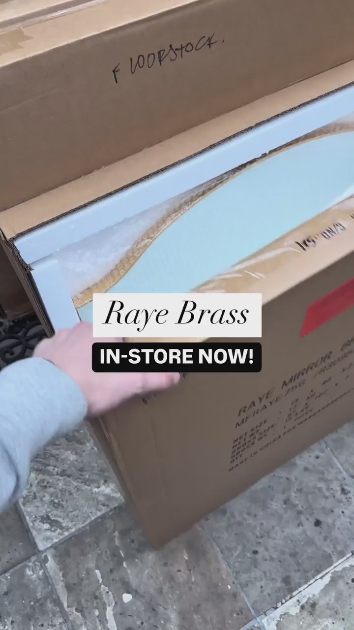 Our Raye Brass mirror is in-store now! 💛 Also available in Black (and a larger size too!). Perfect for a bathroom or over some furniture. Come see it in-store tomorrow. Address below 👇🏻 #MirrorMirror

🏠 172 Hoddle Street, Abbotsford VIC 3067
🕐 Trading Hours in Bio
📞 03 9417 1100 
👩‍💻 Got a question? DM Us