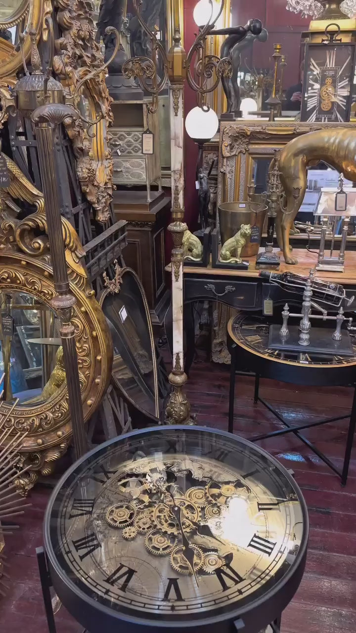 Now online! Our Tempo Table 💛. Incredible feature table with a wall clock embedded in its top. Shop now via link in bio. #mirrormirror 

🏠 172 Hoddle Street, Abbotsford VIC 3067
🕐 Trading Hours in Bio
📞 03 9417 1100 
👩‍💻 Got a question? DM Us