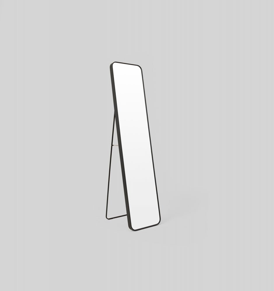 Simplicity Curve Standing Black - Mirror Mirror Australia