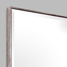 Slimline Antique Silver (with Bevelled Mirror) - Mirror Mirror Australia