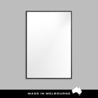 Slimline Black (with Polished Mirror) - Mirror Mirror Australia