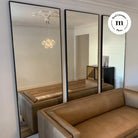 Slimline Black (with Polished Mirror) - Mirror Mirror Australia