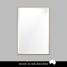 Slimline Lightwood (with Bevelled Mirror) - Mirror Mirror Australia