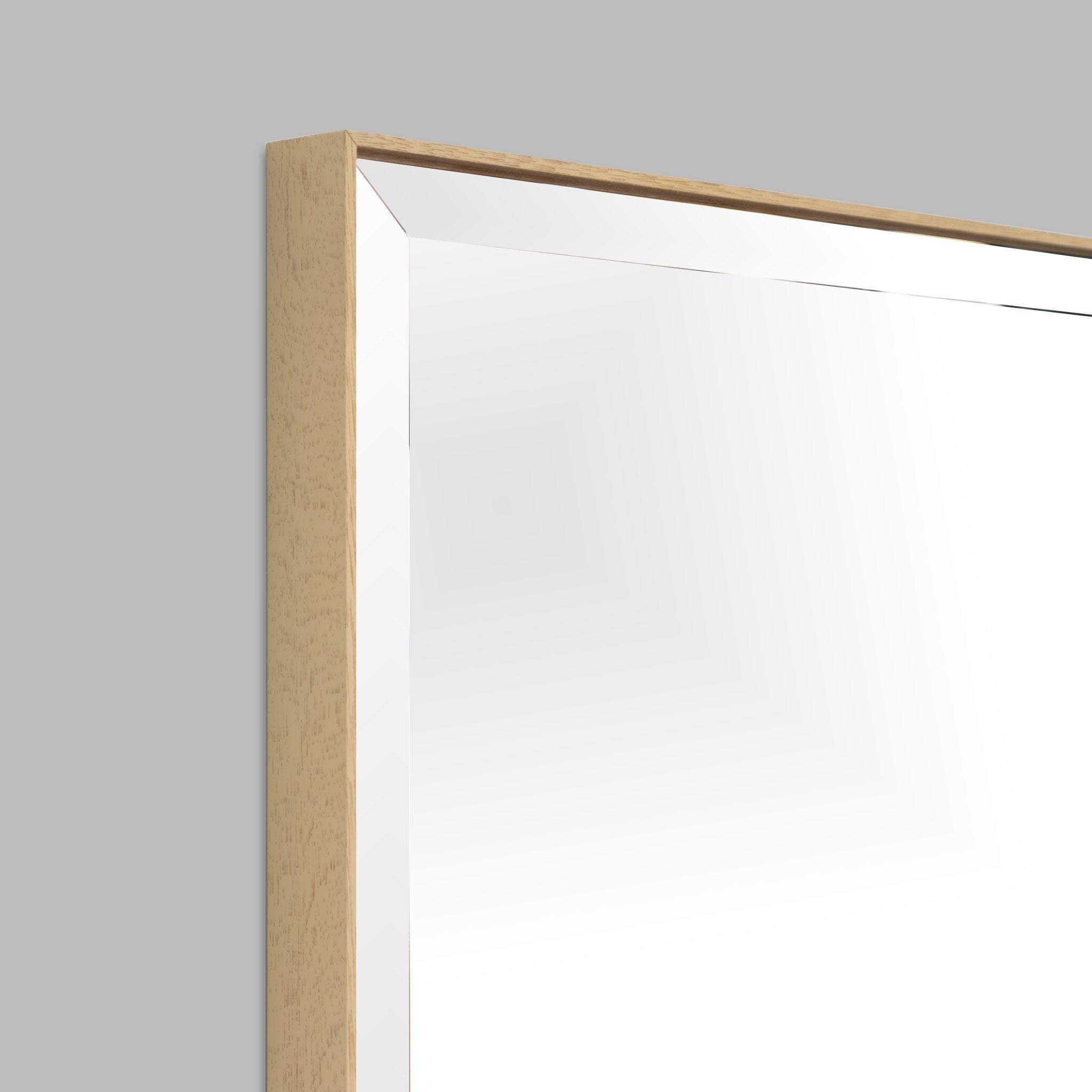 Slimline Lightwood (with Bevelled Mirror) - Mirror Mirror Australia