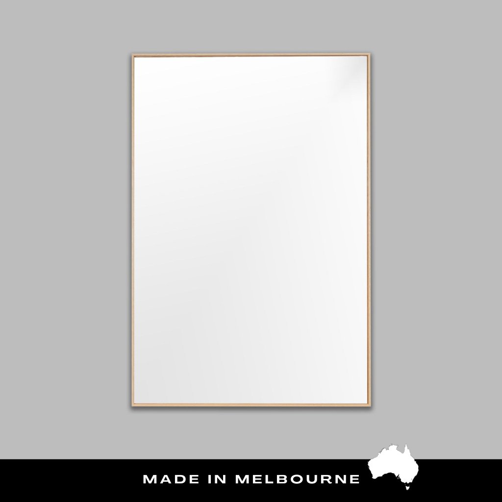 Slimline Lightwood (with Polished Mirror) - Mirror Mirror Australia