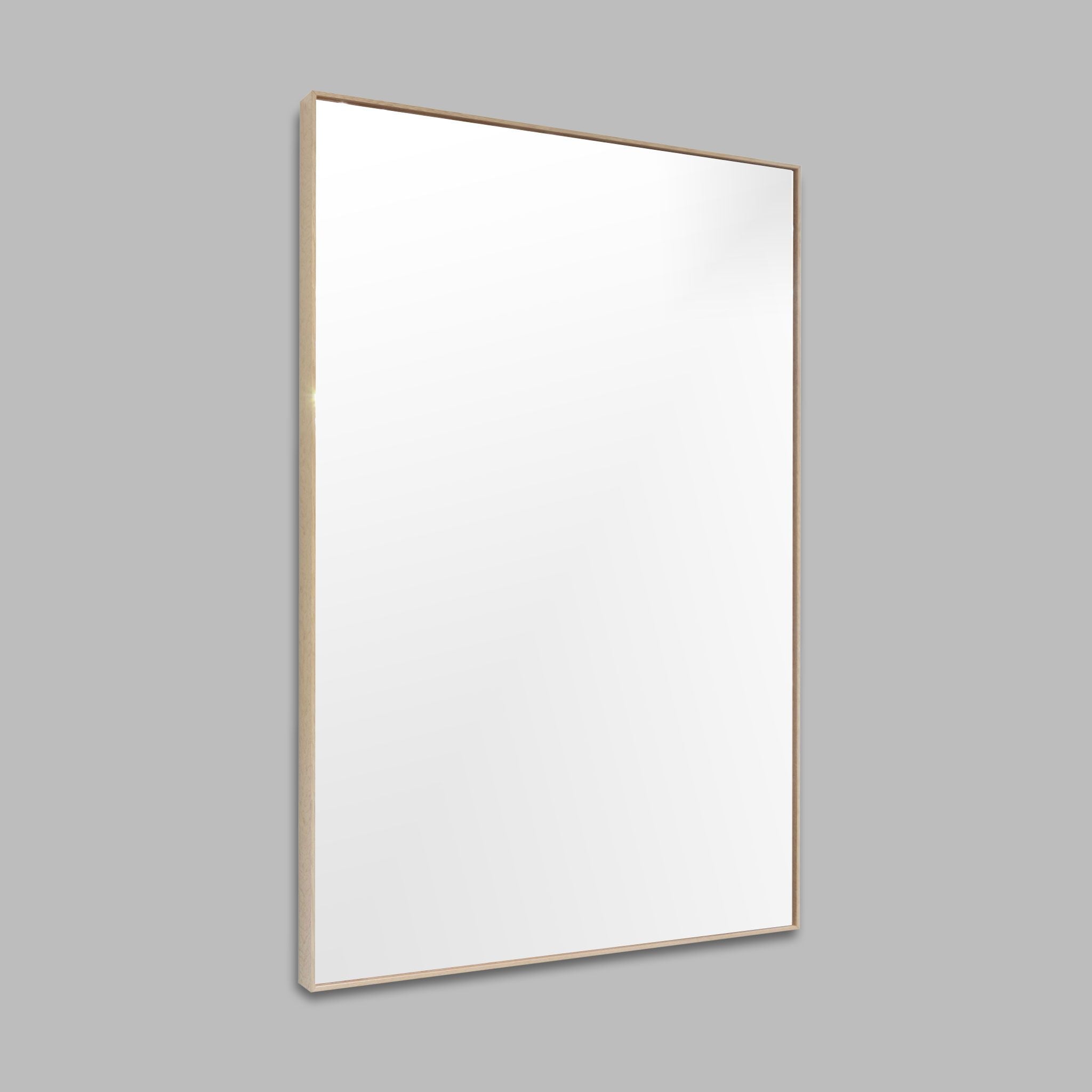 Slimline Lightwood (with Polished Mirror) - Mirror Mirror Australia