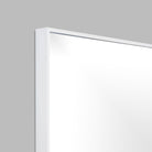 Slimline White (with Polished Mirror) - Mirror Mirror Australia